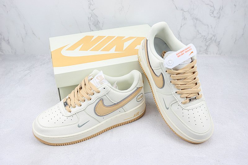 HOOPS x Nike Air Force 1 Low "Off White/Light Beige" фото № 7