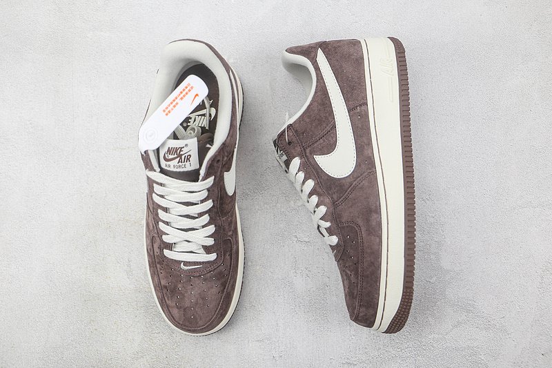 Nike Air Force 1 07 Low "Chocolate/White" фото № 7