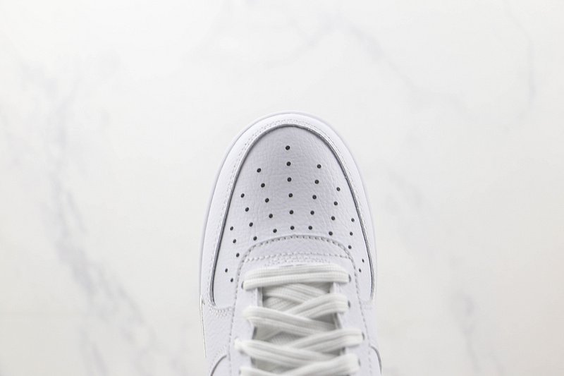 Nike Air Force 1 07 "White/Picante Red/Silver" фото № 4