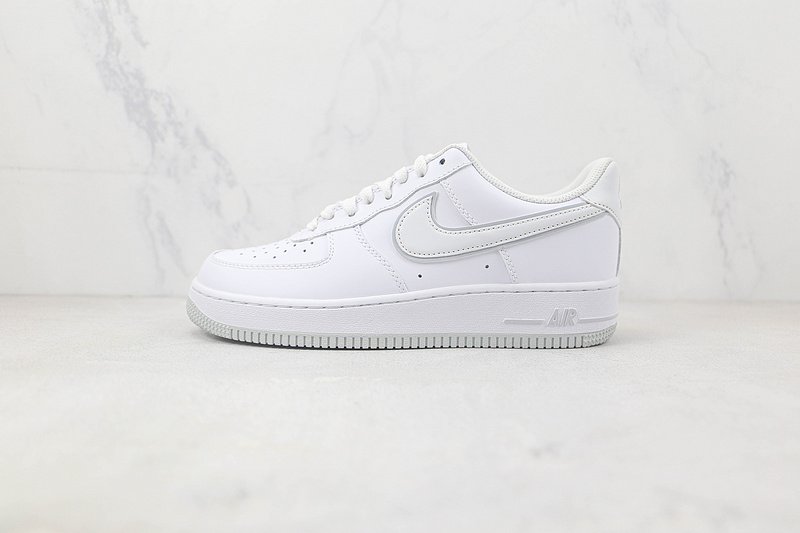 Nike Air Force 1 Low "White/Hidden Grey" фото № 2