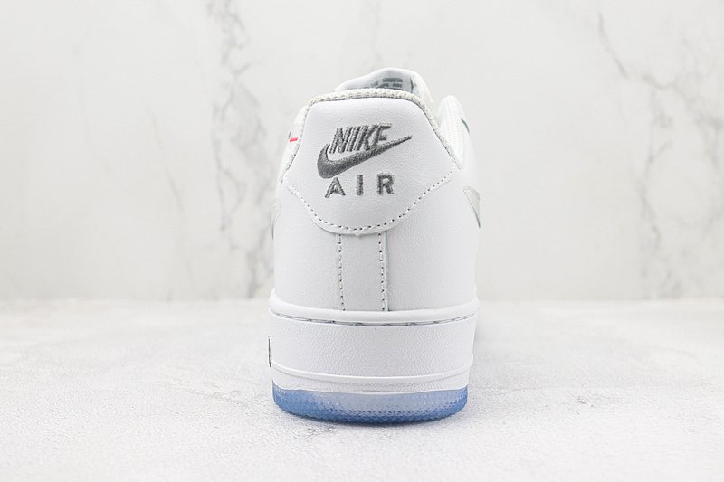 Nike Air Force 1 07 Low "Light Grey/White" фото № 9