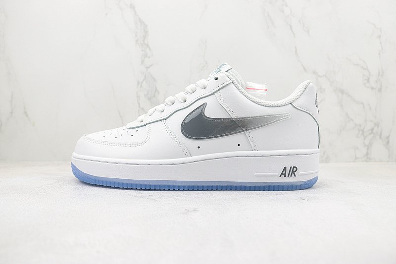 Nike Air Force 1 07 Low "Light Grey/White" фото № 2
