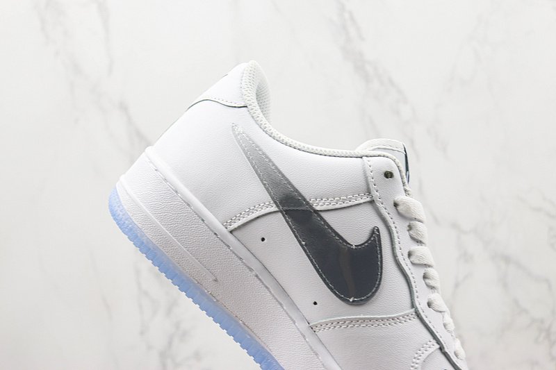 Nike Air Force 1 07 Low "Light Grey/White" фото № 3