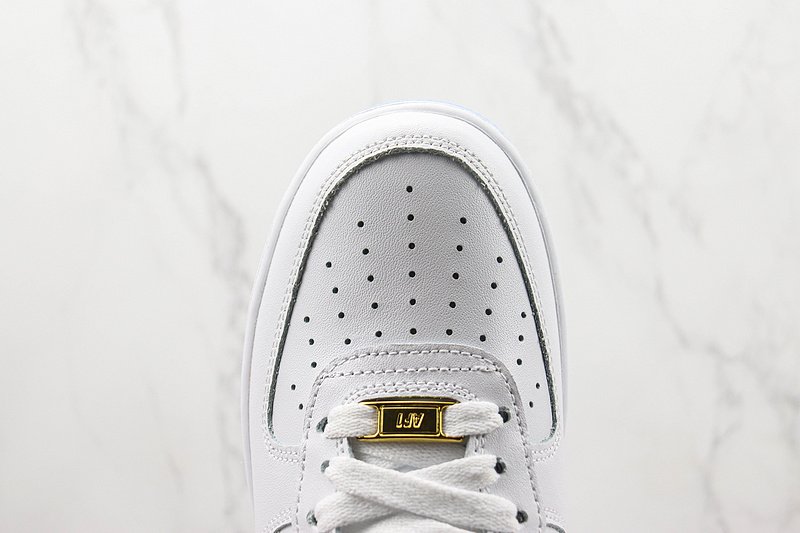 Nike Air Force 1 07 Low "Light Grey/White" фото № 4