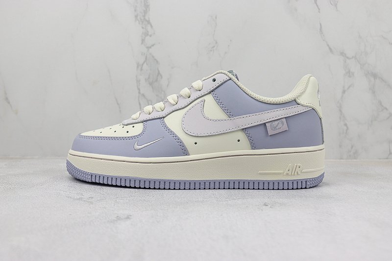 Nike Air Force 1 Low "Cream White/Purple" фото № 2
