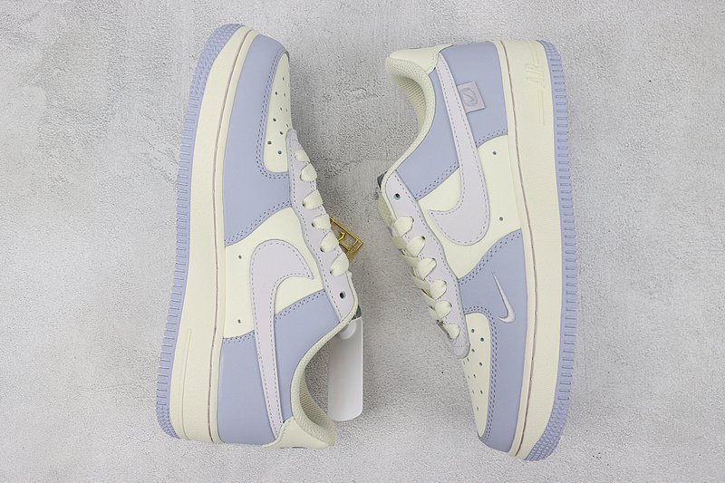 Nike Air Force 1 Low "Cream White/Purple" фото № 6