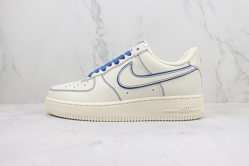 Nike Air Force 1 Low "Milk White/Blue" фото № 2