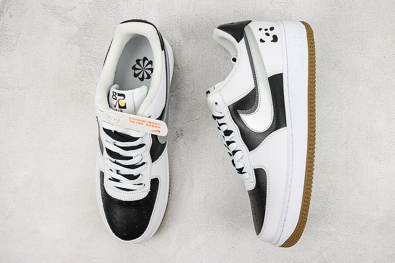 Nike Air Force 1 Low "Rice White/Grey/Black/Panda" фото № 7