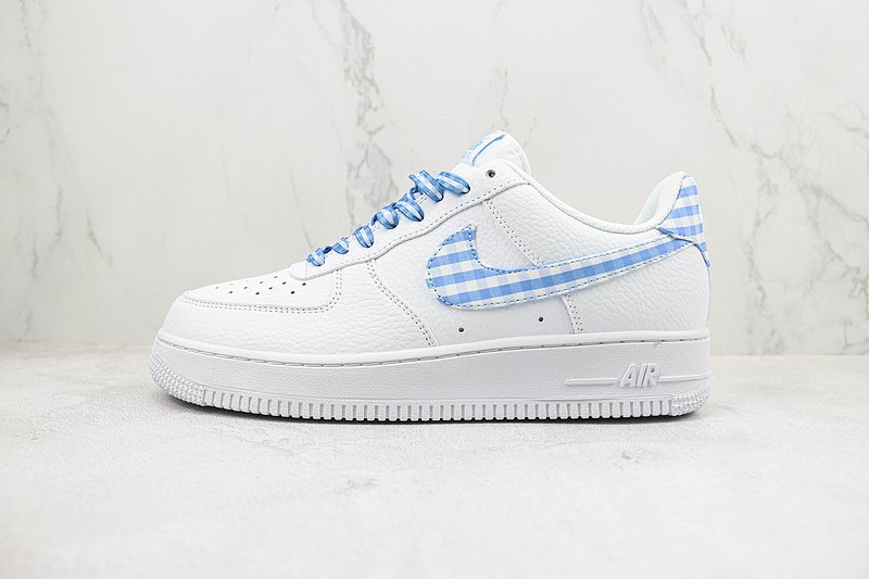 Nike Air Force 1 Low "Blue Gingham" фото № 2