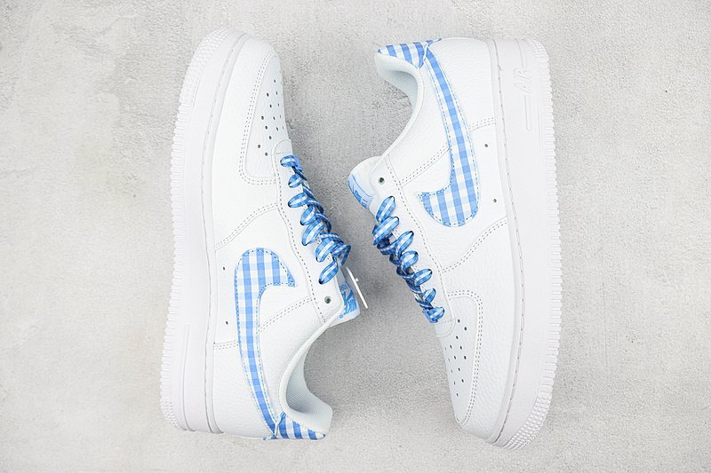 Nike Air Force 1 Low "Blue Gingham" фото № 6