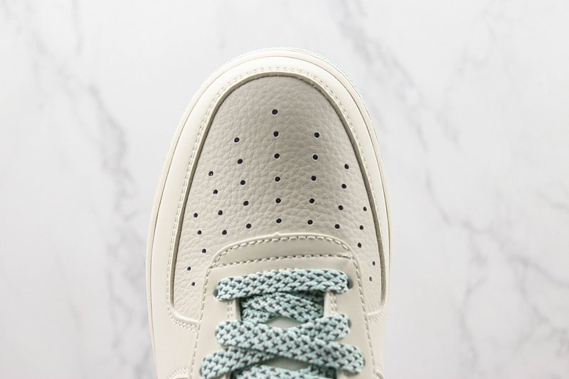 Nike Air Force 1 Low "White Vine/Mint Blue" фото № 4