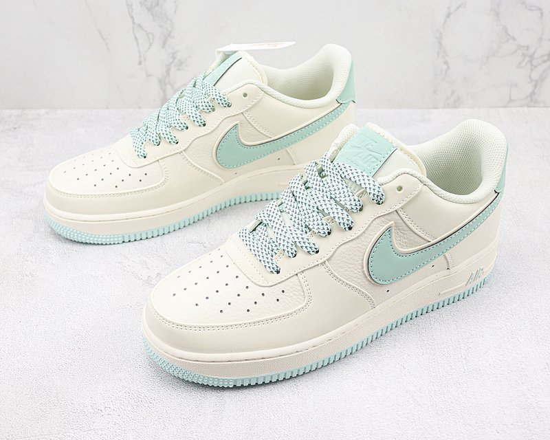 Nike Air Force 1 Low "White Vine/Mint Blue" фото № 5