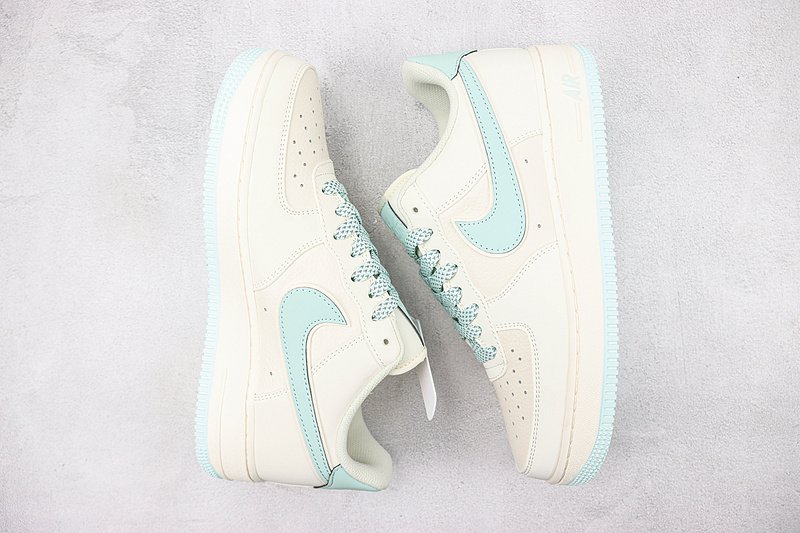 Nike Air Force 1 Low "White Vine/Mint Blue" фото № 6