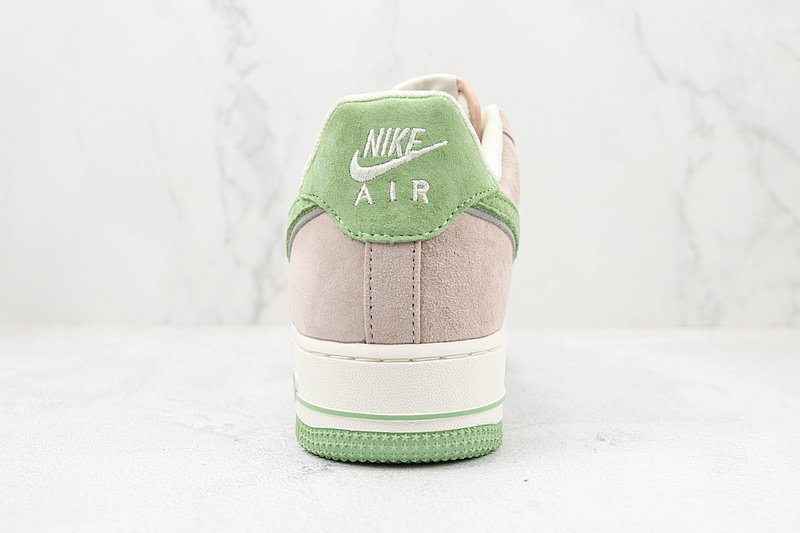 Akira x Nike Air Force 1 Low "Suede Pink/Green/White" фото № 9