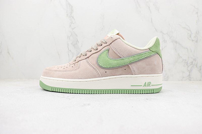 Akira x Nike Air Force 1 Low "Suede Pink/Green/White" фото № 2