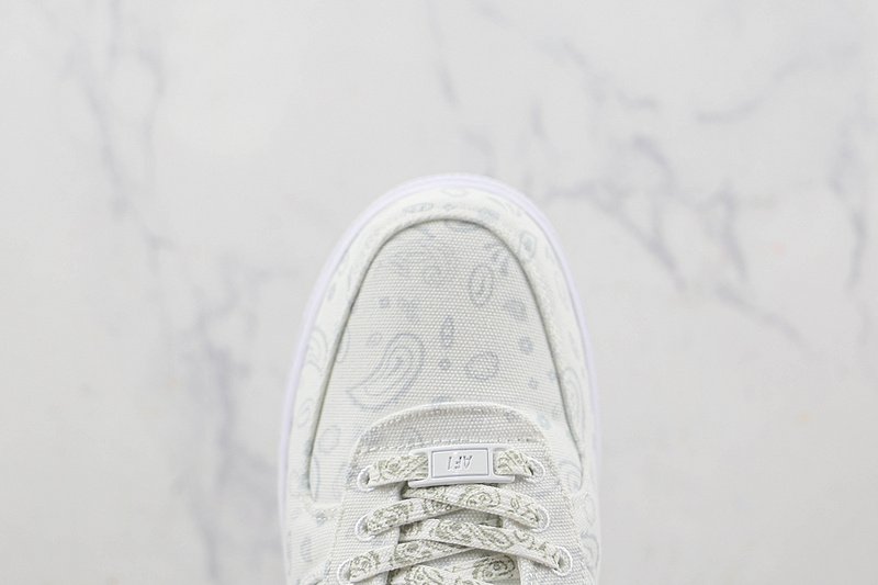 Nike Air Force 1 Low "Grey/White Paisley" фото № 4