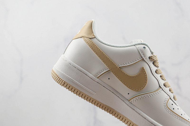 MLB x Nike Air Force 1 Low "White/Light Brown" фото № 3