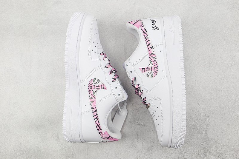 Nike Air Force 1 Low "White/Pink Tiger" фото № 7