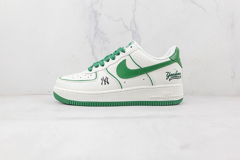 MLB x Nike Air Force 1 Low "Cream/Green" фото № 2