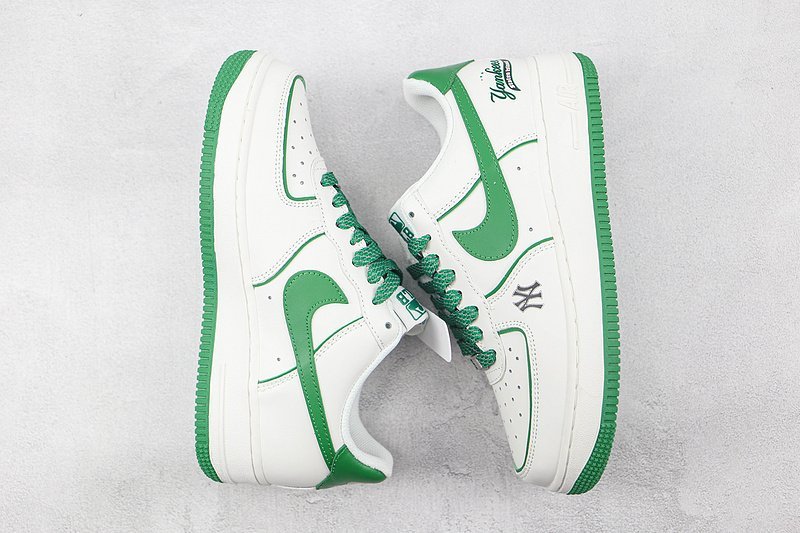 MLB x Nike Air Force 1 Low "Cream/Green" фото № 7