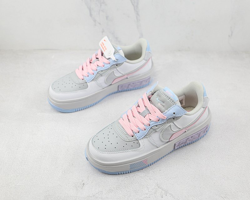 Nike Air Force 1 Low "Fontanka Grey/Pink/Purple/Blue" фото № 5
