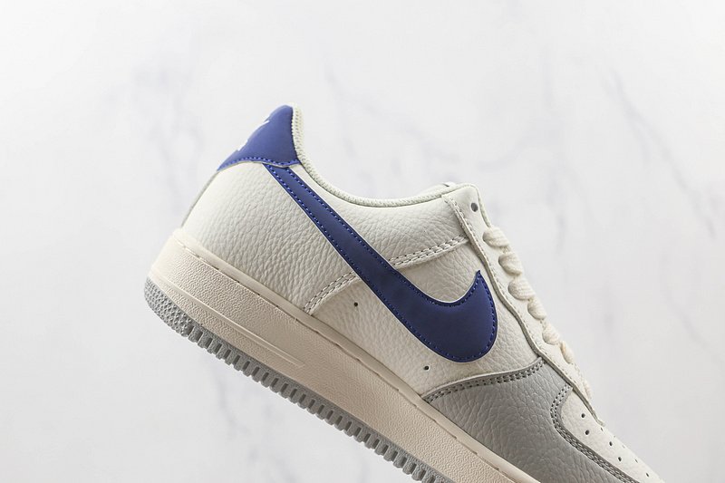 Nike Air Force 1 Low "Beige/Grey/Blue/White" фото № 3
