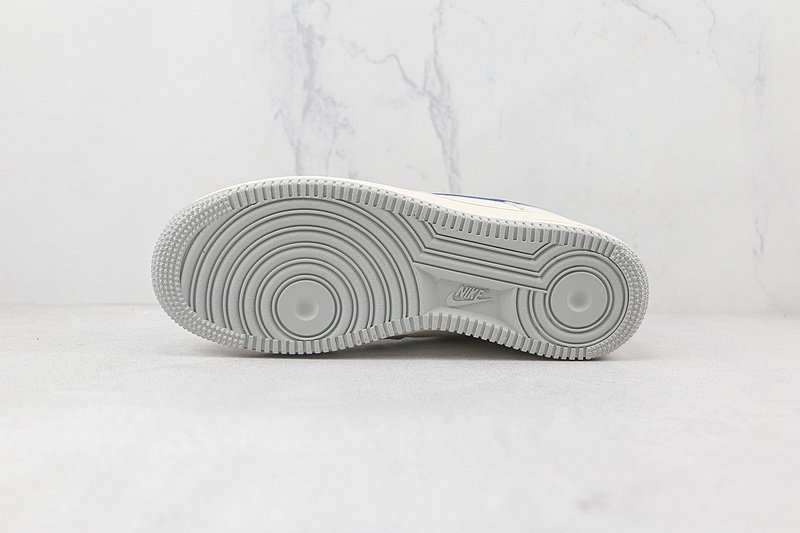 Nike Air Force 1 Low "Beige/Grey/Blue/White" фото № 8