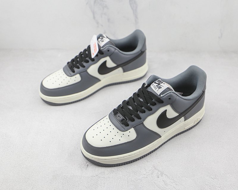Nike Air Force 1 Low "Dark Smoke Grey/White/Black" фото № 5