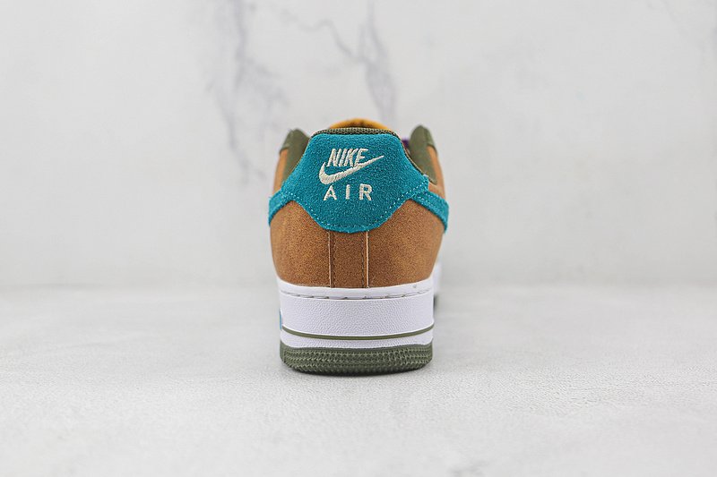 Nike Air Force 1 Low "Toasty Oil Green/Brown/Multi Color" фото № 9