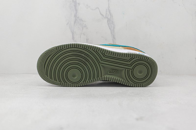 Nike Air Force 1 Low "Toasty Oil Green/Brown/Multi Color" фото № 8