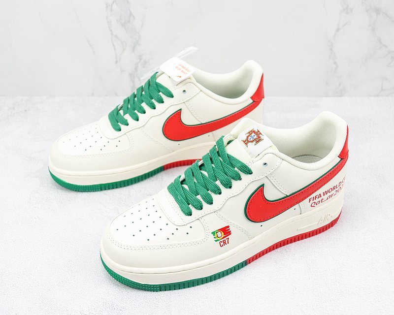 Nike Air Force 1 Low "World Cup 2022 Green/Orange" фото № 5