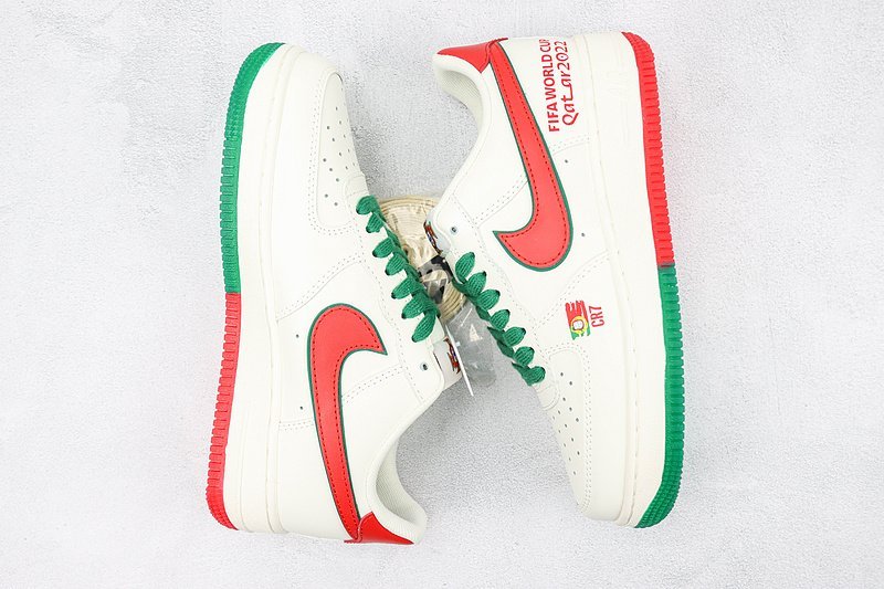 Nike Air Force 1 Low "World Cup 2022 Green/Orange" фото № 6