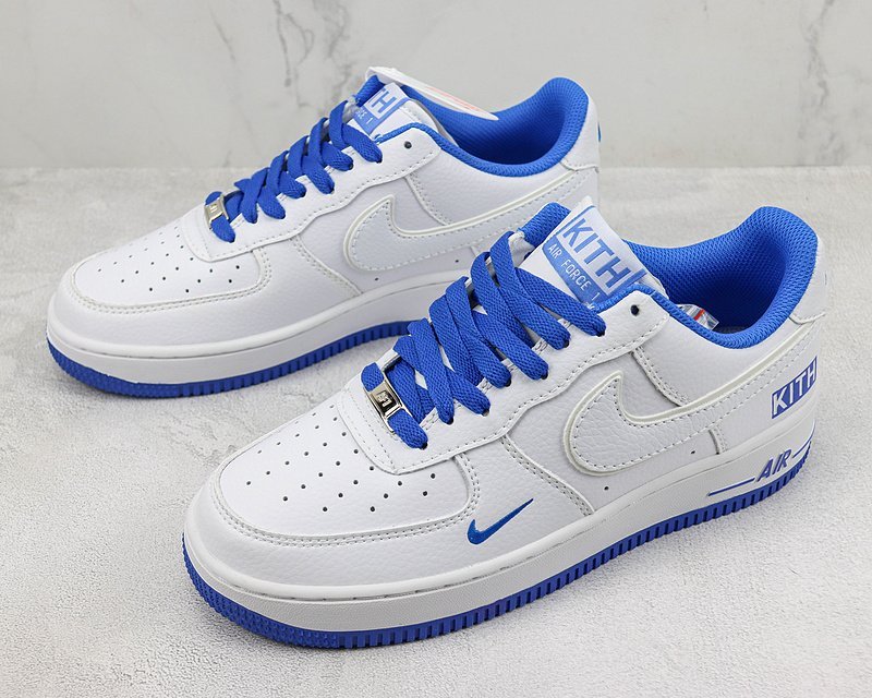 KITH x Nike Air Force 1 Low "Bianco Blue" фото № 5