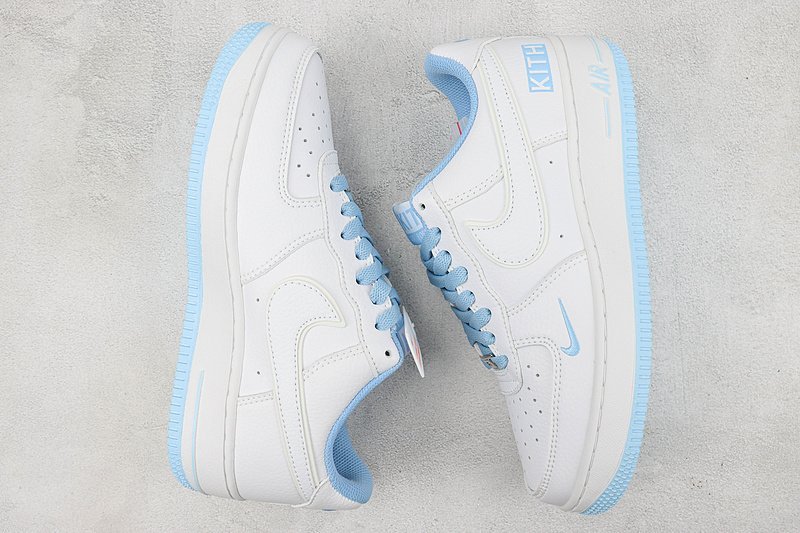 KITH x Nike Air Force 1 Low "Sky Blue/White/UNC" фото № 6