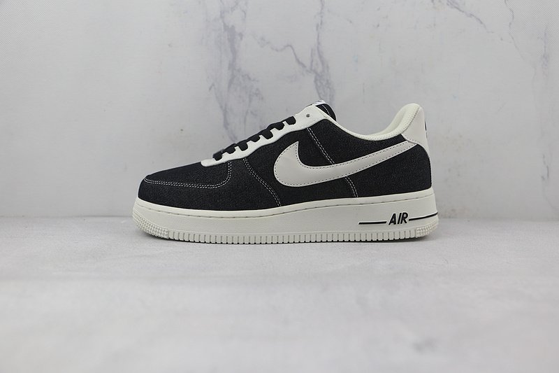 Nike Air Force 1 07 Low "Denim Black/Milky White" фото № 2