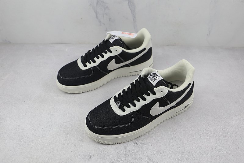 Nike Air Force 1 07 Low "Denim Black/Milky White" фото № 5
