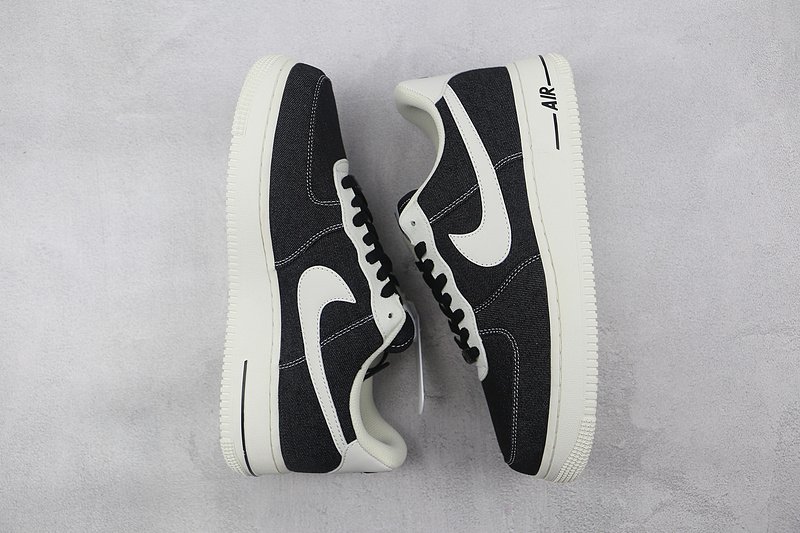 Nike Air Force 1 07 Low "Denim Black/Milky White" фото № 6