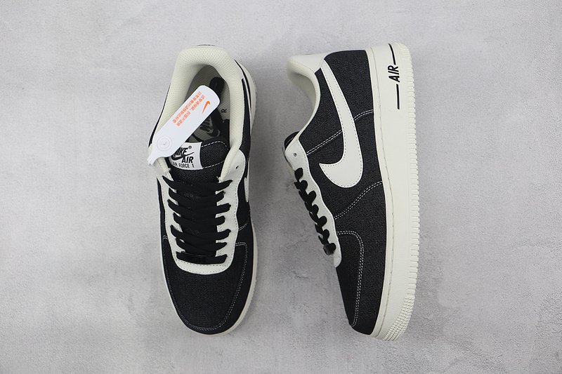 Nike Air Force 1 07 Low "Denim Black/Milky White" фото № 7