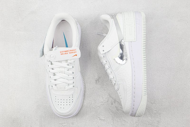 Nike Air Force 1 Low "Liquid Metal Silver" фото № 6