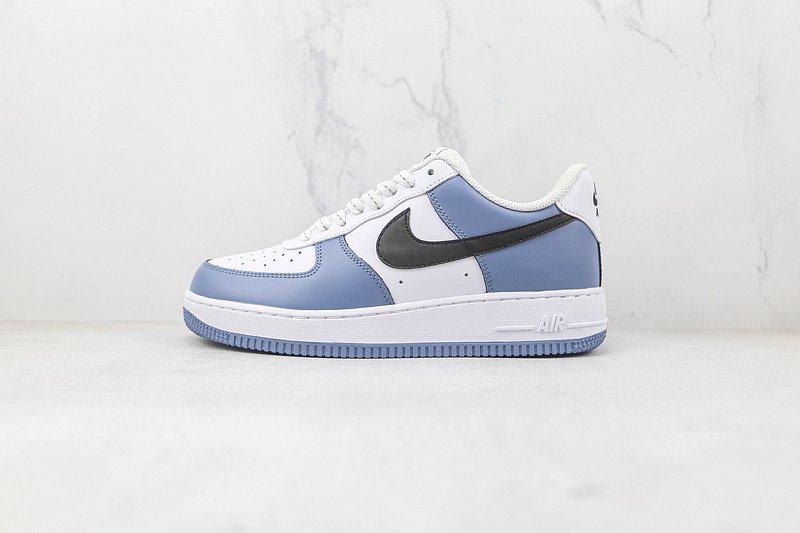 Nike Air Force 1 07 Low "White/Sky Blue" фото № 2