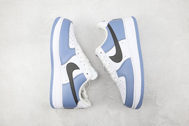 Nike Air Force 1 07 Low "White/Sky Blue" фото № 6