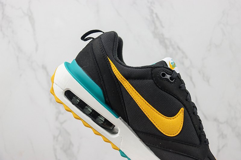 Nike Air Max Dawn "Black/Sulfur/Azure" фото № 3