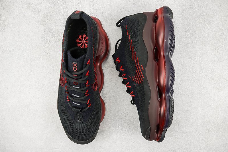 Nike Air Max Scorpion FK "Black/University Red" фото № 7