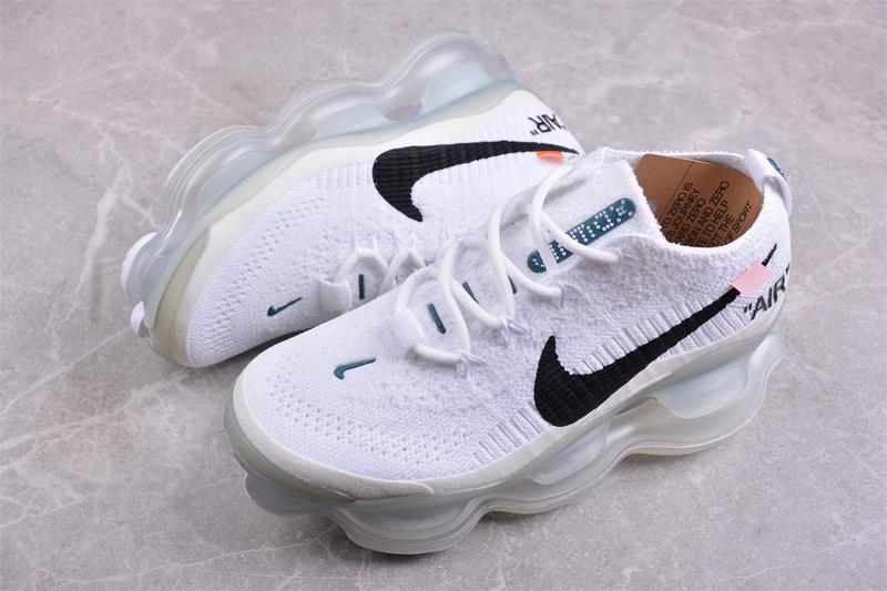 Nike Air Max Scorpion Flyknit "White Clear Emerald" фото № 6