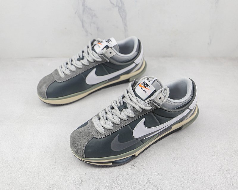 Nike Zoom Cortez SP Sacai "Iron/Grey" фото № 5