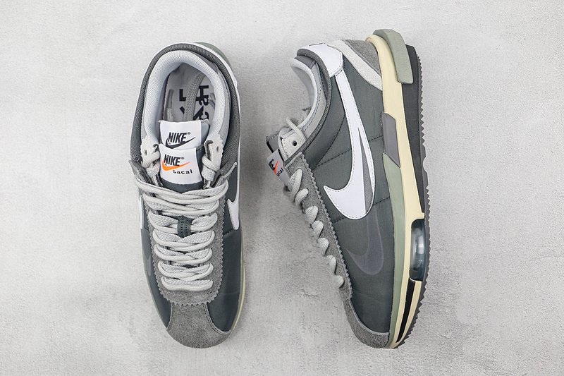 Nike Zoom Cortez SP Sacai "Iron/Grey" фото № 7