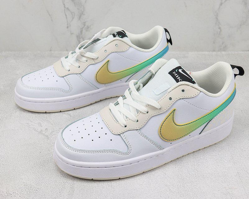 Nike Court Borough Low 2 "White/Gradient" фото № 5