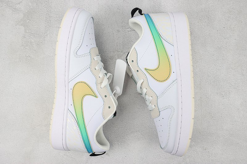 Nike Court Borough Low 2 "White/Gradient" фото № 7