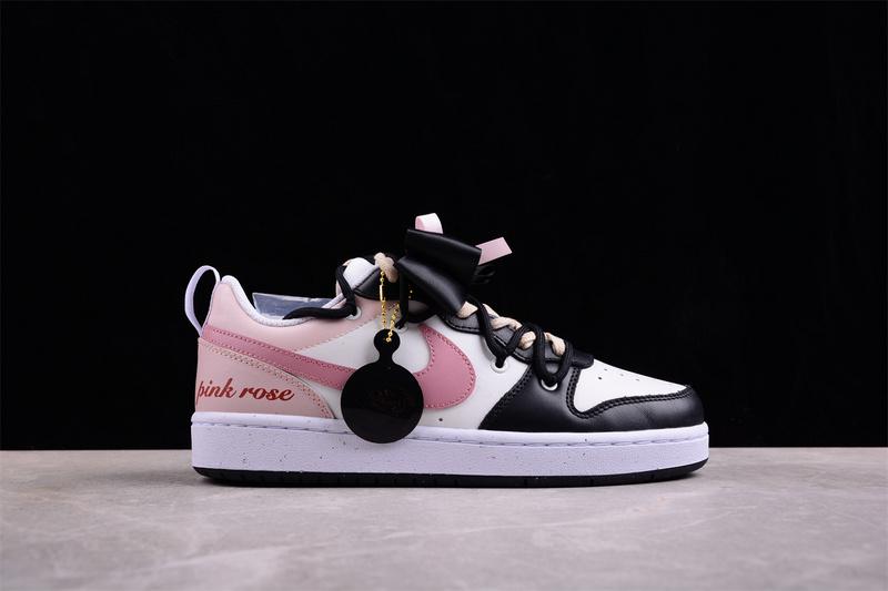 Nike Court Borough Low Recraft GS "Honeydew Pink Ultramarine" фото № 2