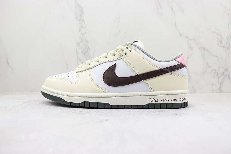 Nike Dunk Low "Light Yellow/White" фото № 2